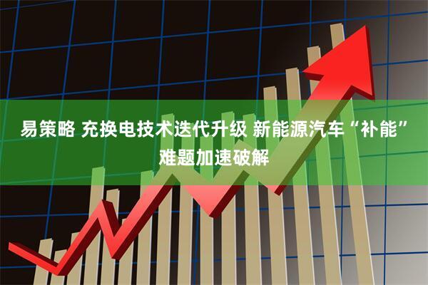 易策略 充换电技术迭代升级 新能源汽车“补能”难题加速破解